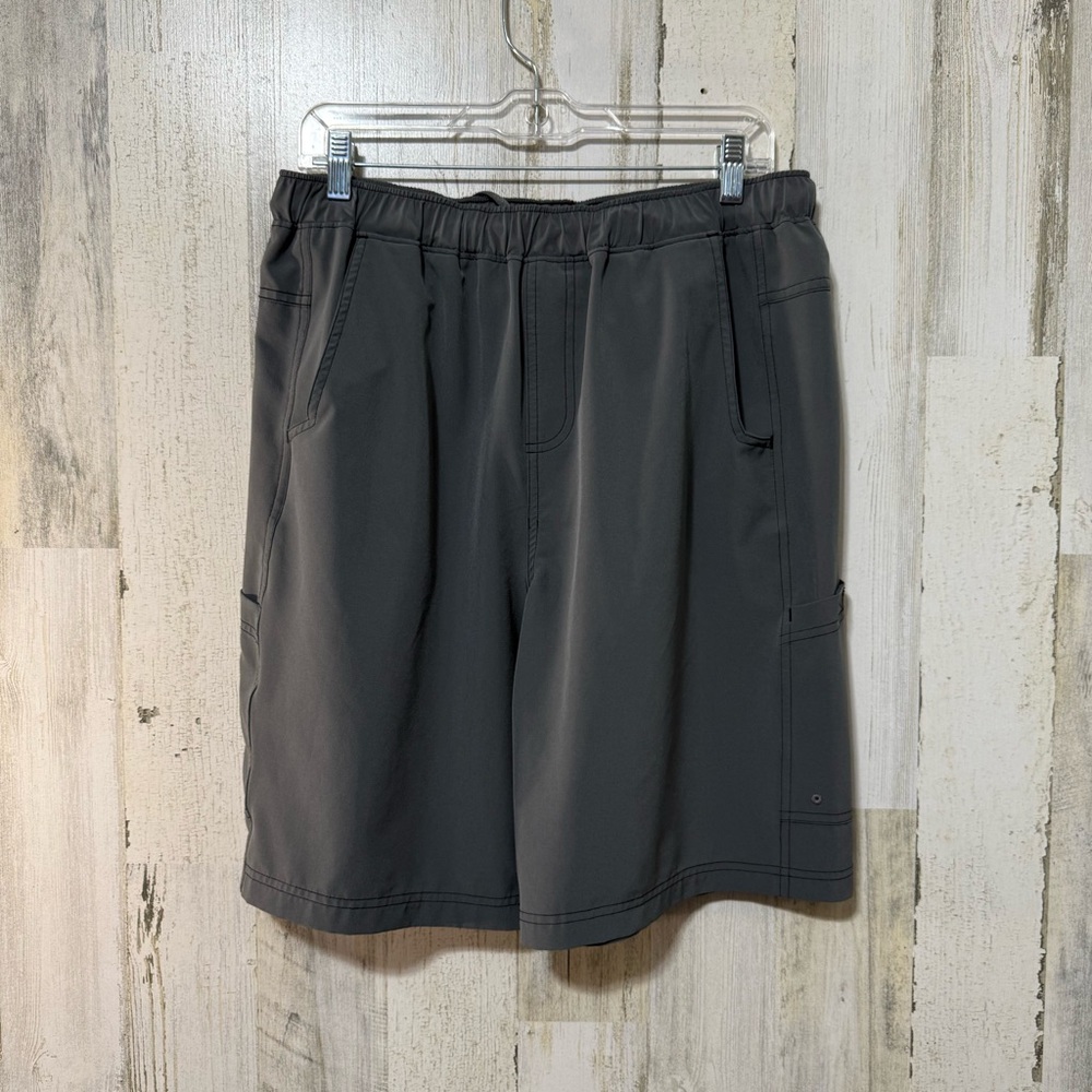 Magellan Outdoors Men's Dark Gray Athletic Shorts